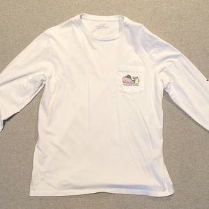 Vineyard Vines Long-Sleeve St. Patrick's Day Themed Long-Sleeve Men's Large